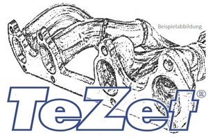 TeZet Fcherkrmmer fr SEAT CRDOBA 1.6I 8V 100PS, Motor: AFT Bj. 01/1996-05/1998