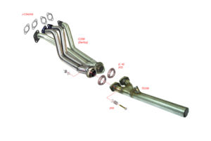 TeZet F�cherkr�mmer f�r SEAT IBIZA CUPRA 2.0I 16V 150PS, Motor: ABF Bj. 1997-1999
