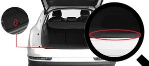 Ladekantenschutzfolie innen fahrzeugspezifisch f�r Seat Leon IV KL 5-t�rer 2020-