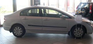 Seitenleisten-Satz f�r Honda Civic 8 Steilheck 5-T�rer  2006-2011