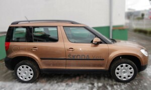 Seitenleisten-Satz fr Skoda Yeti 5L SUV 5-Trer  2009-2013