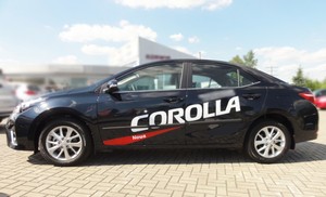 Seitenleisten-Satz fr Toyota Corolla Stufenheck 4-Trer  2013-