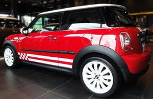 Seitenleisten-Satz f�r Mini Cooper Steilheck 3-T�rer  2006-2014