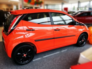 Seitenleisten-Satz f�r Toyota Aygo II Steilheck 5-T�rer  2014-