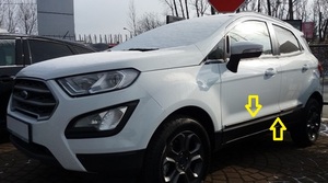 Seitenleisten-Satz f�r Ford Ecosport SUV 5-T�rer 