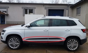 Seitenleisten-Satz f�r Skoda Karoq SUV 5-T�rer 2017-