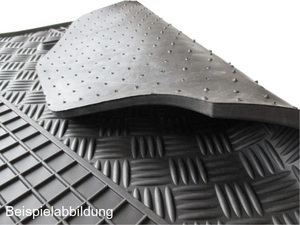 Gummi-Fumatten-Satz fr Fiat Scudo II (Frontmatten), Bj. 07-