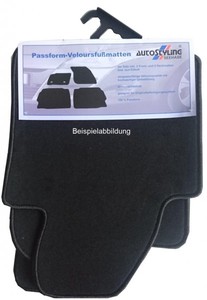 Velour-Fumatten fr VW Up ab Bj. 2011