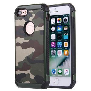 Outdoor Case f�r Apple iPhone 8 7 SE 2020 TPU Hybrid Tarn Camouflage