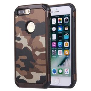 Outdoor Case f�r Apple iPhone 8 PLUS 7 PLUS TPU Hybrid Tarn Camouflage