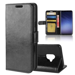 Wallet Case f�r Samsung Galaxy S9 G960 Crazy Horse Card Slot