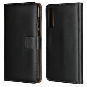 Wallet Case f�r Huawei P20 PRO TPU Split Echt Leder