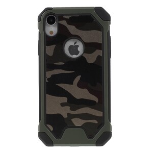 Outdoor Case f�r Apple iPhone XR TPU Hybrid Camouflage