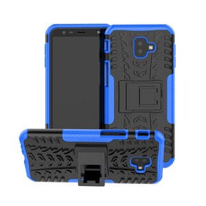 Outdoor Case Tire Rutschfest Kickstand Reifen H�lle f�r Samsung Galaxy J6+ 2018