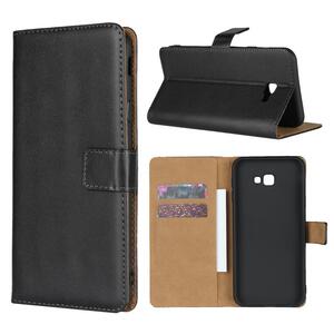 Wallet Case f�r Samsung Galaxy J4+ (2018) TPU Split Echt Leder