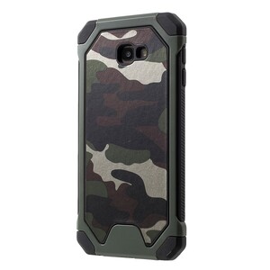 Outdoor Case f�r Samsung Galaxy J4+ (2018) TPU Hybrid Camouflage
