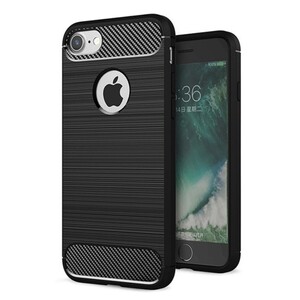 TPU Case f�r APPLE IPHONE 6 6S Carbon Fiber Skin Brushed Muster Schutzh�lle