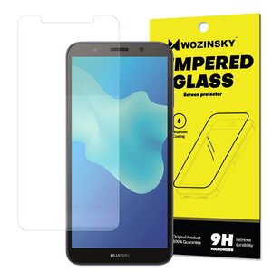 WOZINSKY Schutzglas Folie Tempered Glass Screen Protector 9H fr Huawei Y5 2018