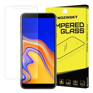 WOZINSKY Schutzglas Folie Tempered Protector f�r Samsung Galaxy J4 PLUS 2018