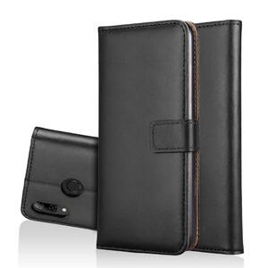 Wallet Case f�r Huawei P SMART 2019 Genuine Split Echt Leder Tasche