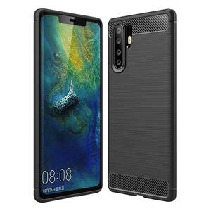 TPU Case f�r Huawei P30 PRO Carbon Skin Brushed H�lle