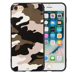 TPU Case f�r APPLE IPHONE 8 7 SE 2020 Camouflage Muster Flexi Tarn Handyh�lle