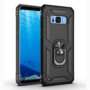 Outdoor Case f�r Samsung Galaxy S8+ TPU Hybrid Sergeant Armor Metall Ring H�lle