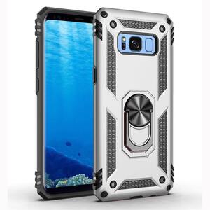 Outdoor Case f�r Samsung Galaxy S8+ TPU Hybrid Sergeant Armor Metall Ring H�lle