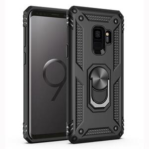 Outdoor Case f�r Samsung Galaxy S9 TPU Hybrid Sergeant Armor Metall Ring H�lle