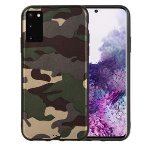 TPU Case f�r Samsung Galaxy S20 Camouflage Muster Flexi Handyh�lle Army Cover