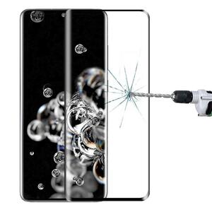 Schutzglas f�r SAMSUNG GALAXY S20 ULTRA Full Cover Curved Tempered Glass Folie