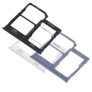 Dual SIM Kartenhalter f�r SAMSUNG GALAXY A41 Micro SD Card Tray Holder Fach Slot