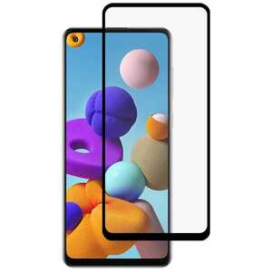Schutzglas f�r SAMSUNG GALAXY A21s Full Cover Full Glue Tempered Glass Folie