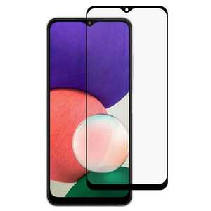 Schutzglas f�r SAMSUNG GALAXY A22 5G Full Cover Full Glue Tempered Glass Folie