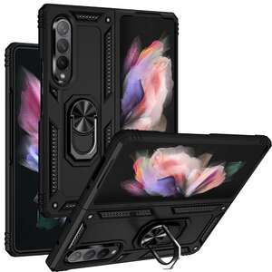 Outdoor Case f�r Samsung Galaxy Z FOLD3 TPU Hybrid Sergeant Armor Ring H�lle
