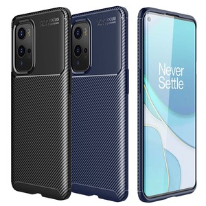 TPU Case fr ONEPLUS 9 PRO Carbon Fiber Muster Shockproof Texture Hlle Cover