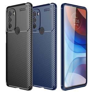 TPU Case f�r MOTOROLA MOTO G31 Carbon Fiber Muster Shockproof Texture H�lle