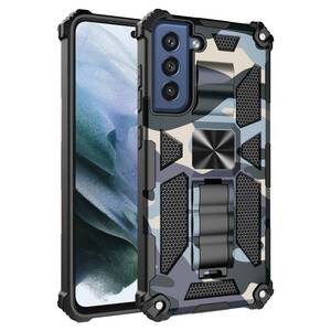 Outdoor H�lle f�r Samsung Galaxy S21 FE Camouflage Shockproof Schutz Cover Armor