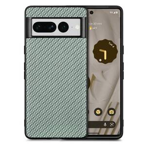 TPU H�lle f�r Google Pixel 7 PRO Carbon Fiber Texture Optik Schutz Backcover