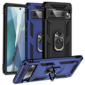 Outdoor Hlle fr Google Pixel 7 PRO TPU PC Hybrid Sergeant Armor Ring Cover