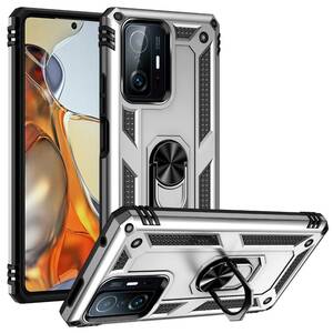 Outdoor H�lle f�r Xiaomi 11T 11T PRO TPU PC Hybrid Sergeant Armor Ring Cover