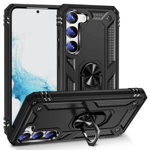 Outdoor H�lle f�r Samsung Galaxy S23 TPU PC Hybrid Sergeant Armor Ring Cover