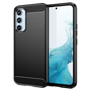 TPU H�lle f�r Samsung Galaxy A54 Carbon Fiber Skin Brushed Schutzcover Soft Case