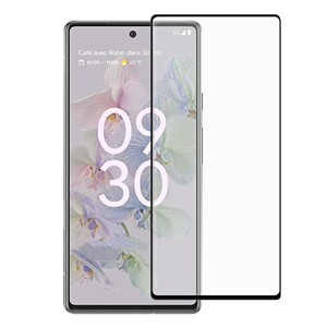 Schutzglas fr Google Pixel 6a Full Cover Full Glue Tempered Glass Folie Film