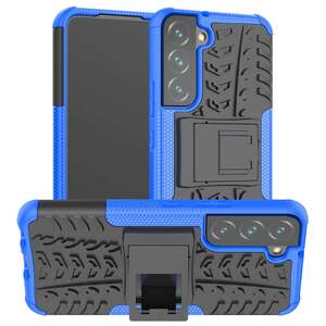 Outdoor H�lle f�r Samsung Galaxy S22 Tire Rutschfest Kickstand PC TPU Cover Case