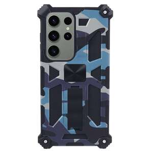 Outdoor H�lle f�r Samsung Galaxy S24 ULTRA Camouflage Shockproof PC Schutzcover