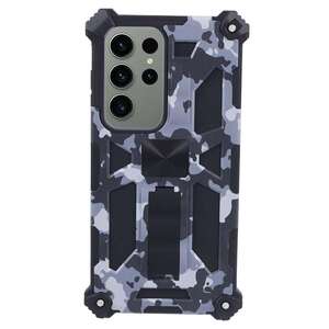Outdoor H�lle f�r Samsung Galaxy S24 ULTRA Camouflage Shockproof PC Schutzcover