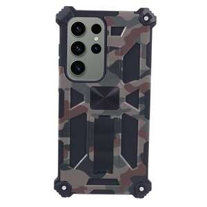 Outdoor H�lle f�r Samsung Galaxy S24 ULTRA Camouflage Shockproof PC Schutzcover