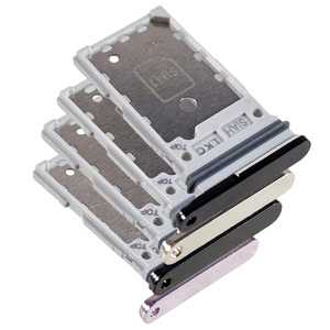 Dual Sim Tray f�r Samsung Galaxy S23 ULTRA Kartenhalter Fach Schlitten Card Slot