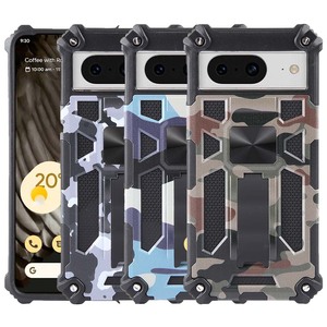 Outdoor Hlle fr Google Pixel 8 PRO Camouflage Shockproof Schutz Armor Cover